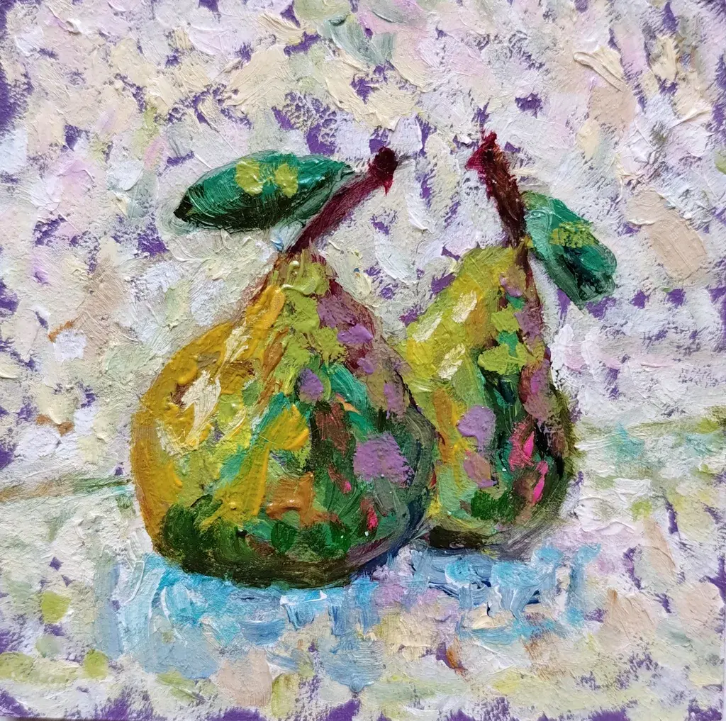 ფერადი მსხლები